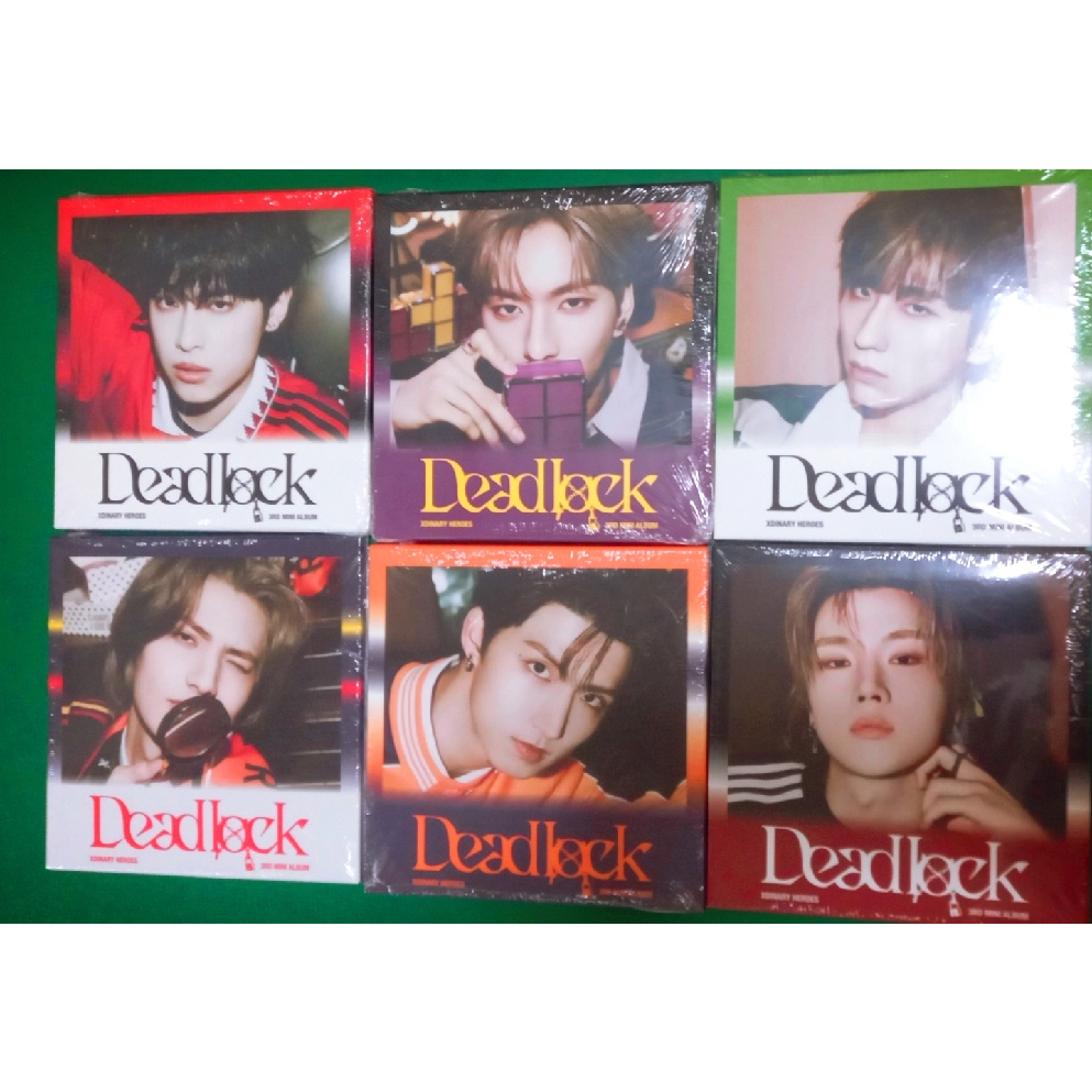Xdinary Heroes 3o Mini Álbum Deadlock (Digipack ver) | Shopee Brasil