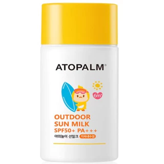 atopalm outdoor sun milk solar protector spf50+/ PA++++ 55g