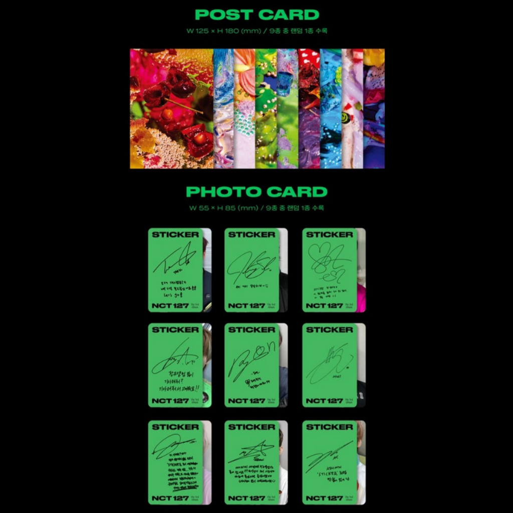 NCT 127 [Sticker] 3rd Album(Sticky / Seoul City / Sticker ver