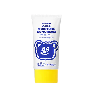 the face shop dr.belmeur uv derma sica moisture sun cream bad blue edition solar protector spf50+/ PA++++ 50ml