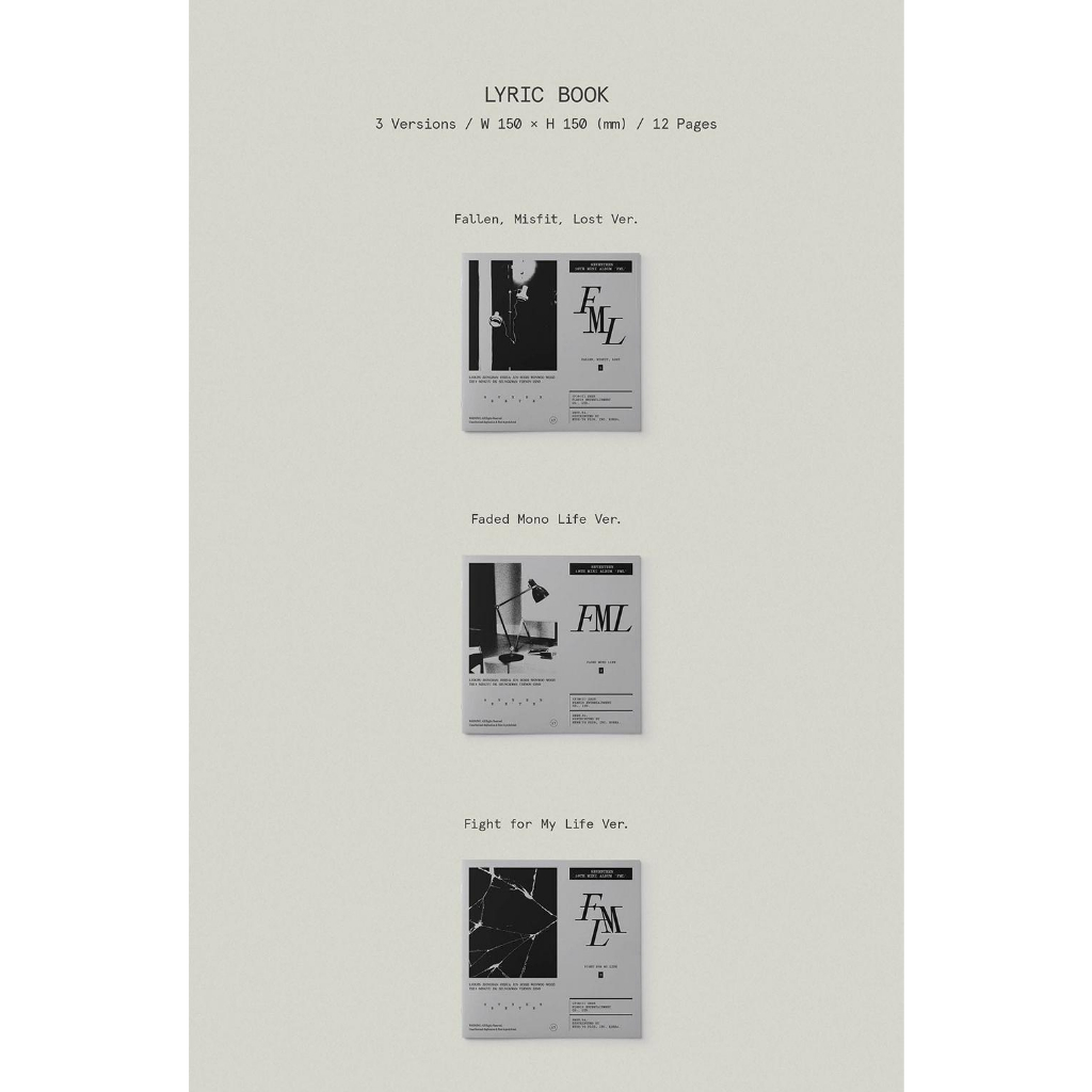 Seventeen 10th Mini Album - FML (Photobook Version) | Shopee Brasil