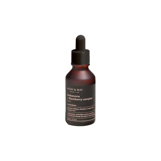mary&may idebenone+blackberry complex serum 30ml em Oferta na Shopee