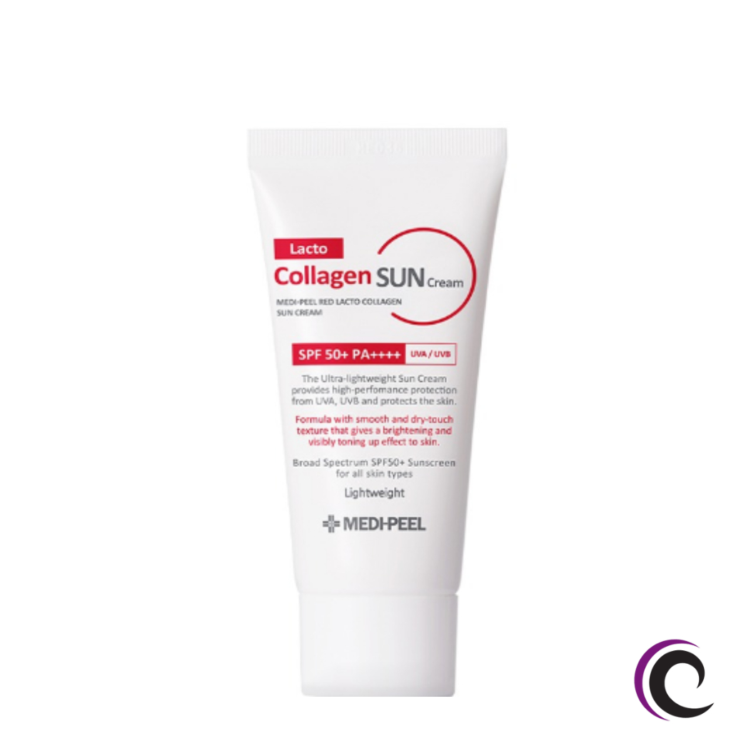 [MEDI-PEEL] Red Lacto Collagen Sun Cream SPF 50+ PA++++ 50ml | Shopee ...