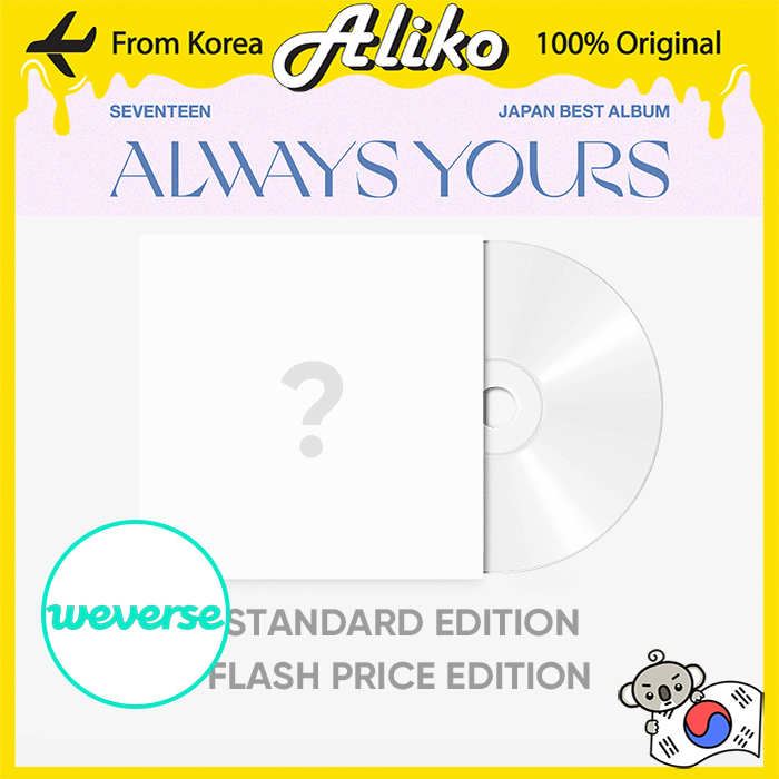 SEVENTEEN ジョンハン ALWAYS YOURS Flash Price Seventeen - JAPAN BEST ALBUM 「ALWAYS YOURS」 (Standard / Flash