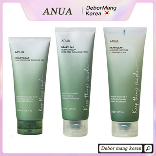 ANUA Heartleaf Quercetinol Poro Espuma De Limpeza Profunda 150ml/Gel Descascador