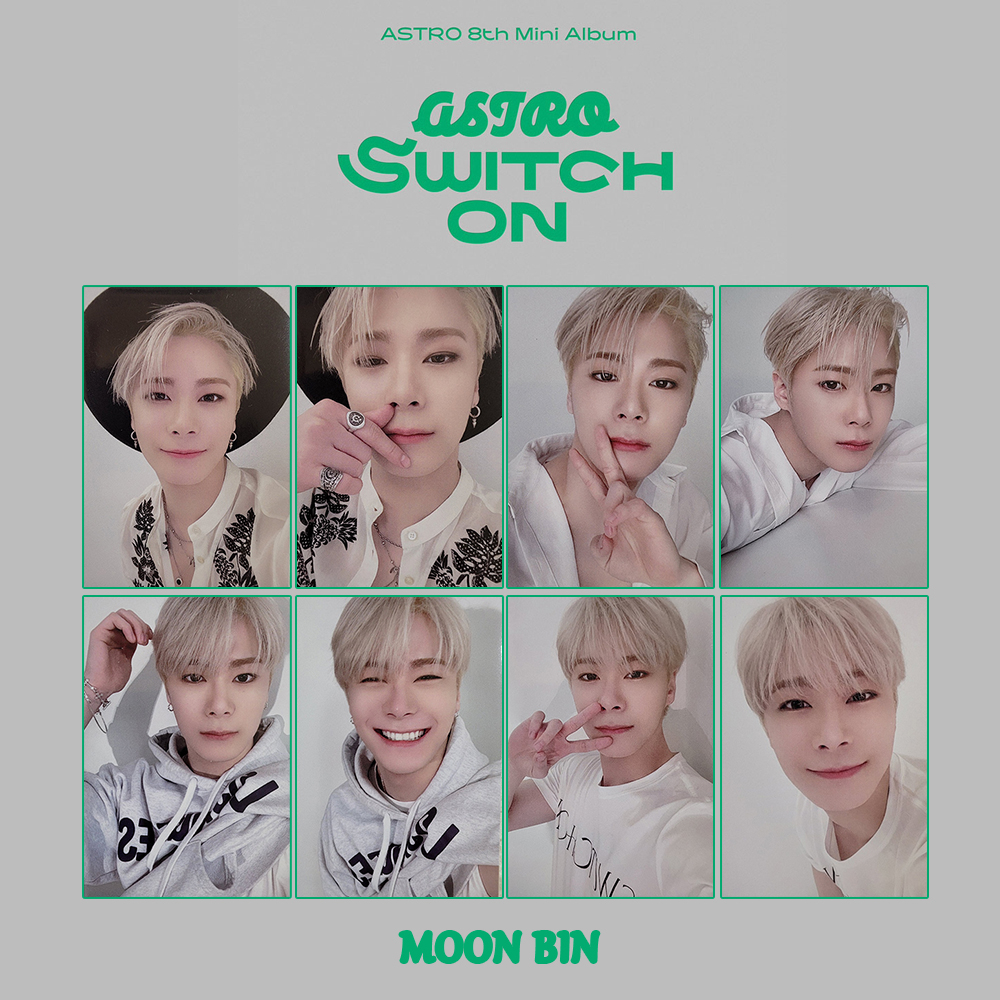 ASTRO 9th Mini Álbum - SWITCH ON [MOONBIN PHOTOCARD] | Shopee Brasil