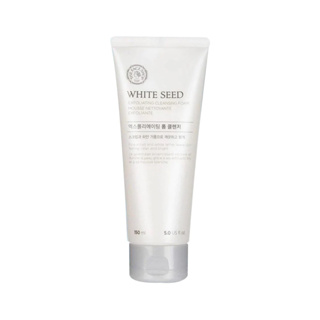 the face shop white seed exfoliating foam cleanser 150ml