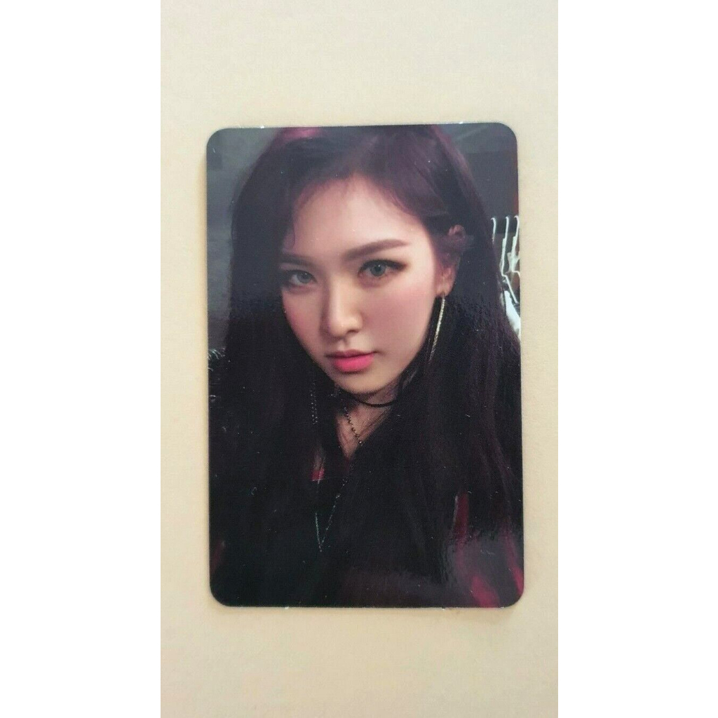 VELVET Vermelho 2o Álbum Reembalar O Perfeito Bad Boy Photocard