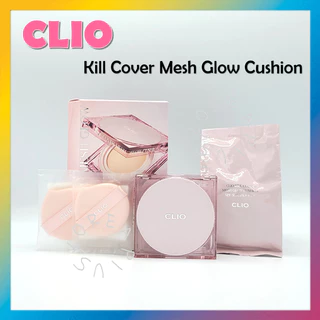 [CLIO] Almofada De Malha Brilhante 15g + Refil Puff 2ea