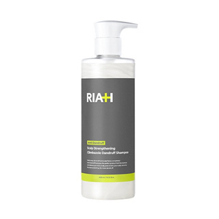 riah scalp strengthening climbazole dandruff shampoo 400ml
