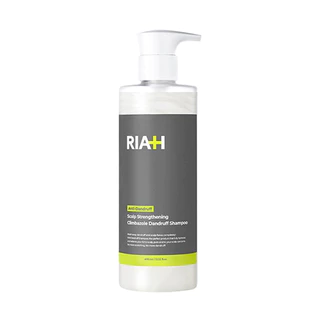 riah scalp strengthening climbazole dandruff shampoo 400ml em Oferta na Shopee