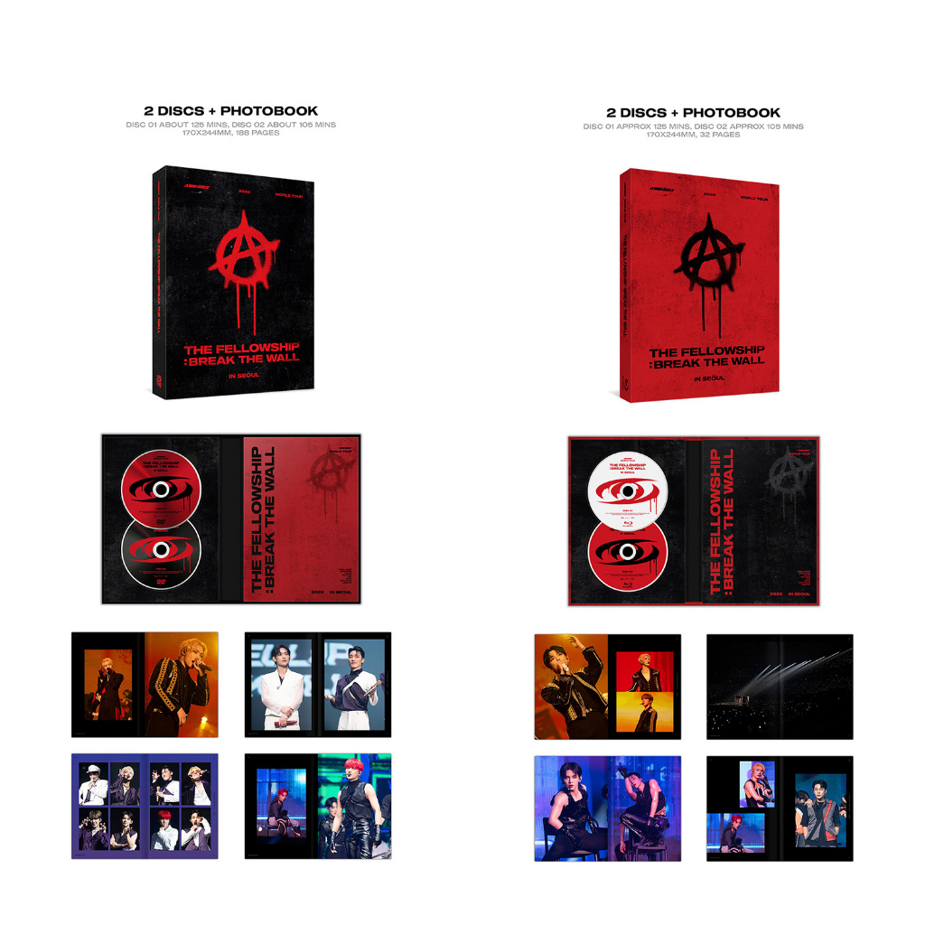 ATEEZ - WORLD TOUR [THE FELLOWSHIP : BREAK THE WALL] IN SEOUL DVD