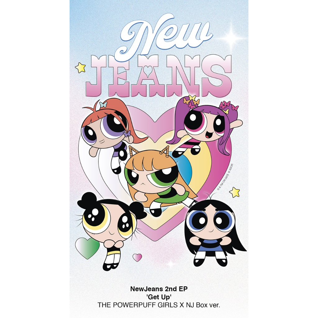 POB] NEWJEANS - GET UP The POWERPUFF GIRLS X NJ Box ver. 2nd EP