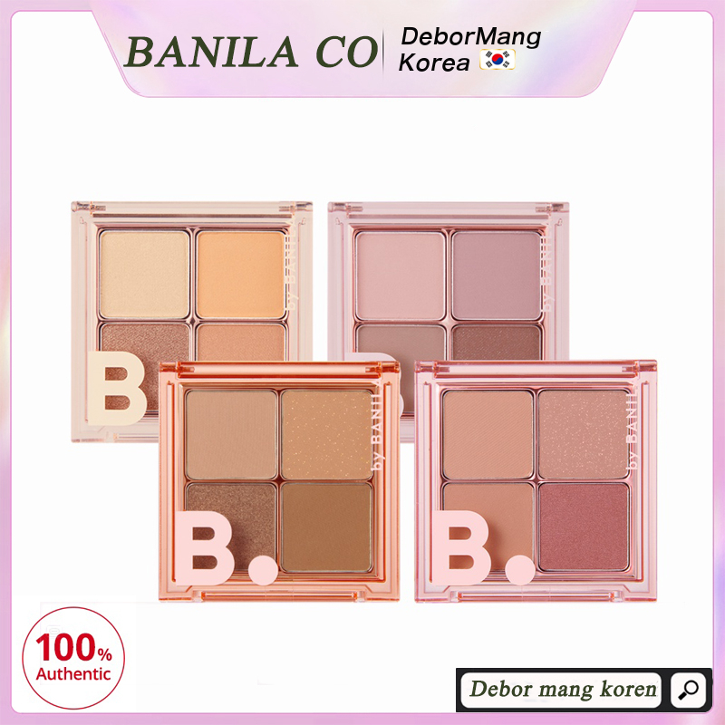 [BANILA CO] B . Por Mood On Eye Paleta-Sombra Dos Olhos/Quad (4 Cores ...