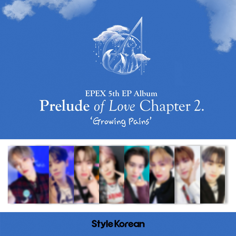 EPEX 5th EP Álbum - Chapter 2. 'Growing Pains' [Style Korean Phorocard ...