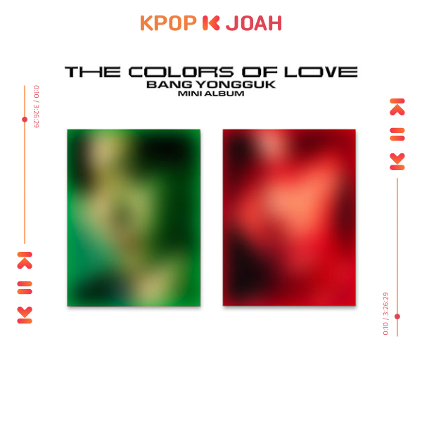 Album BANG YONGGUK THE COLORS OF LOVE – Kpopowo.pl – albumy