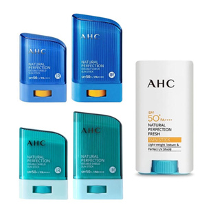 [AHC] Natural Perfection Double Shield Sun Stick 14g/22g/17g (Blue/Green/Fresh)