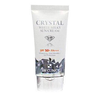 [3W CLINIC] Crystal White Milky Sun Cream SPF50+ PA+++ 50ml
