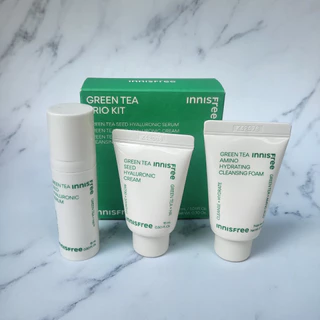 innisfree green tea 3 kit