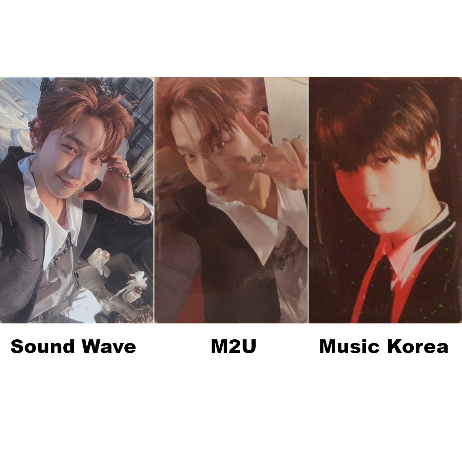ENHYPEN DARK BLOOD Lucky Draw 2 - Sound Wave, M2U, Music Korea