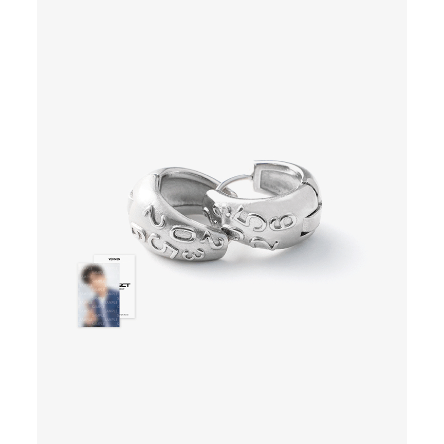 SEVENTEEN 8th Anniversary EARRINGS | Shopee Brasil