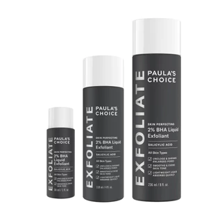 paula's choice skin perfecting 2% bha liquid exfoliant 30ml,118ml,236ml