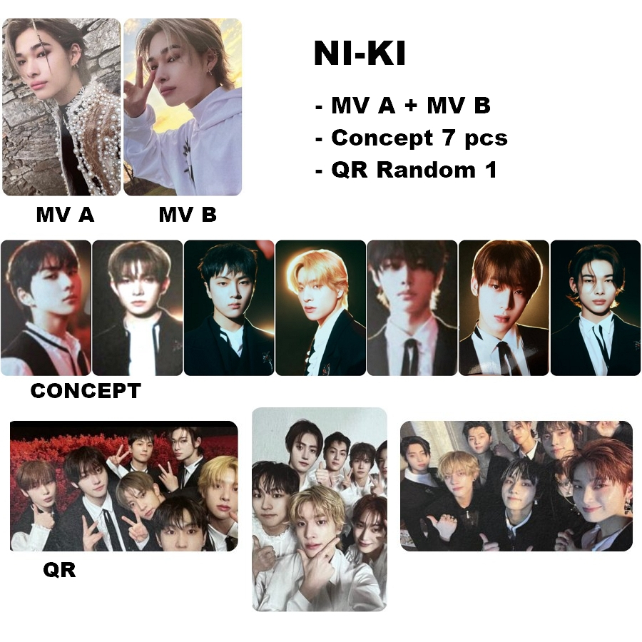 ENHYPEN DARK BLOOD Weverse Version Album (Member Set) | Shopee Brasil