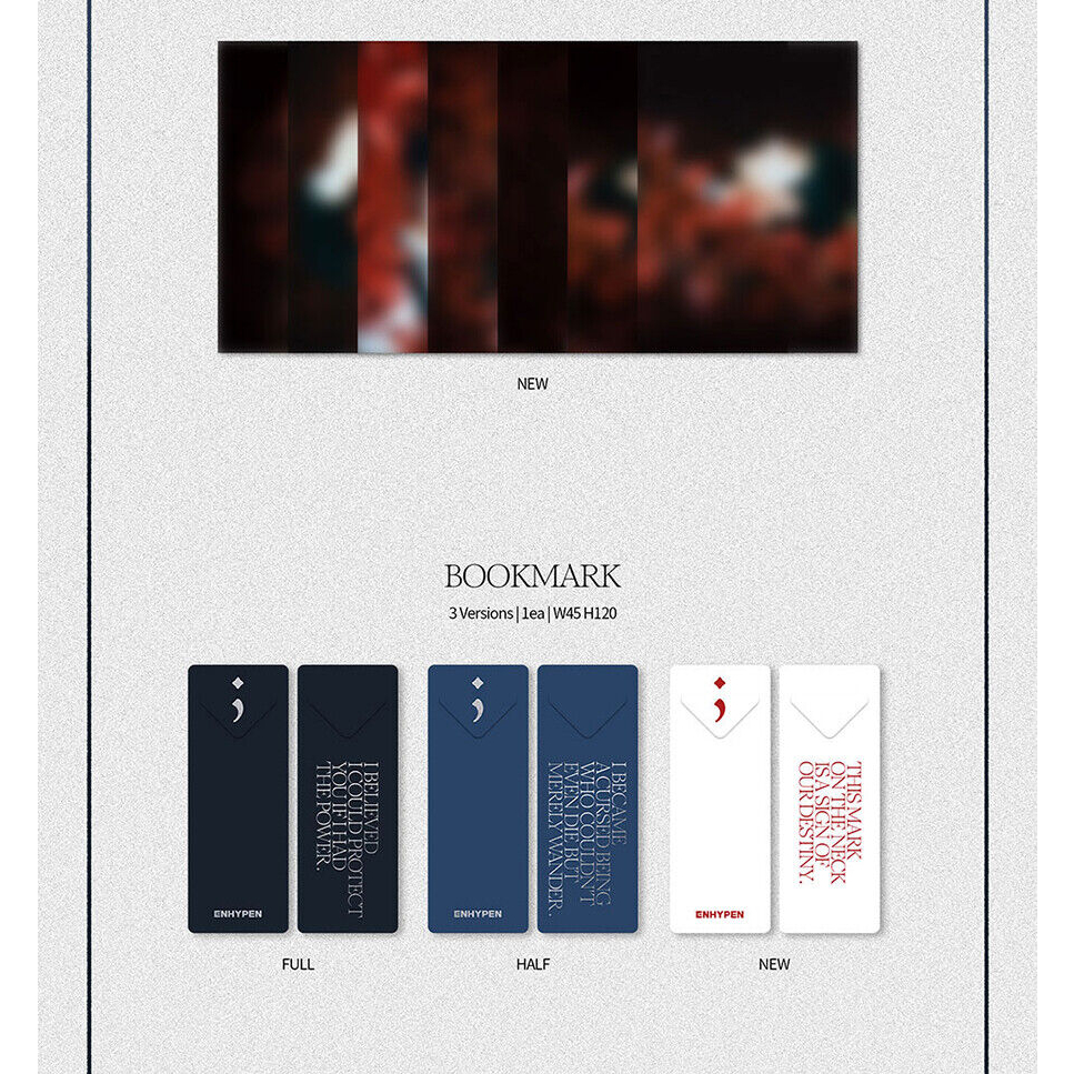 ENHYPEN [DARK BLOOD] Album 3 Version Set | Shopee Brasil