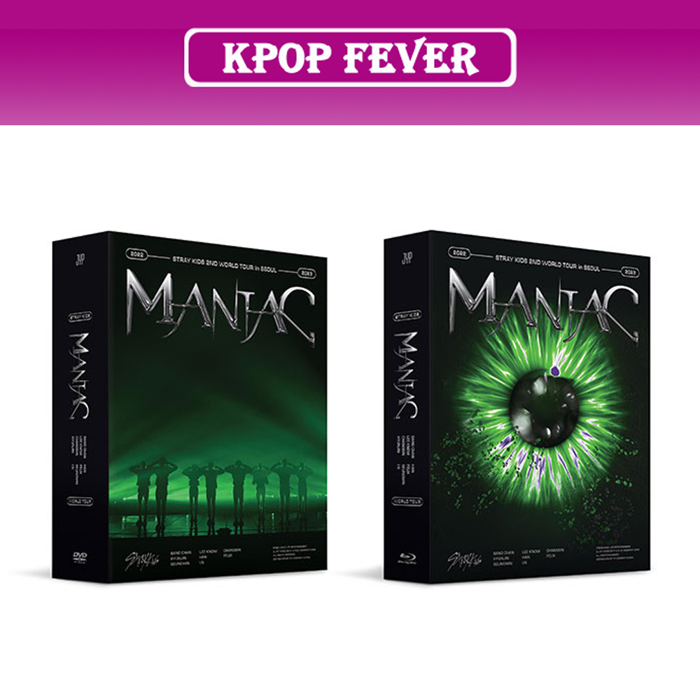 POB] Stray Kids- [MANIAC] in SEOUL 2nd World Tour BLU-RAY, DVD