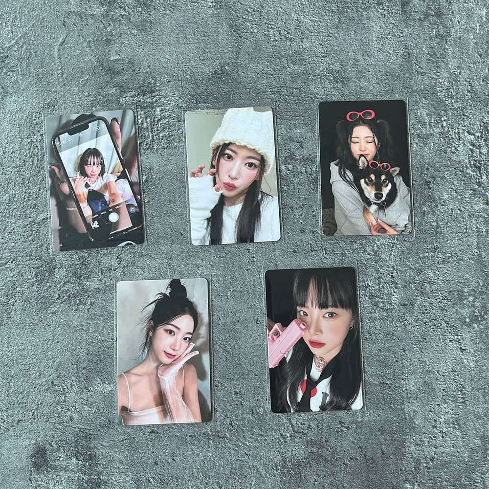 LE SSERAFIM Cartão Fotográfico Não Perdoado Weverse Ver . B Autêntico