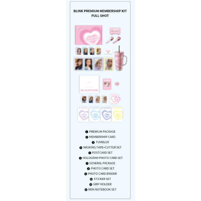 【特別セール品】 Associação De BLACKPINK-KIT PREMIUM Brasil Shopee | BLINK アイドル