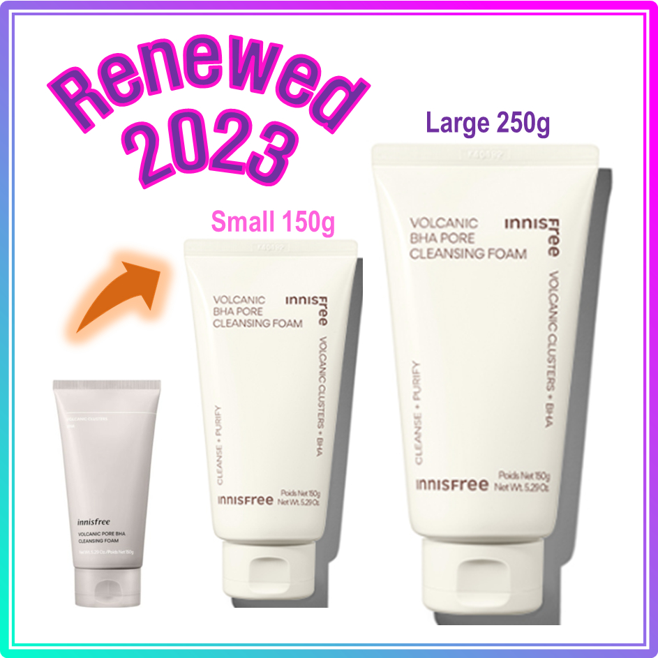 innisfree Espuma De Limpeza BHA / innisfree Volcanic Pore BHA Cleansing ...