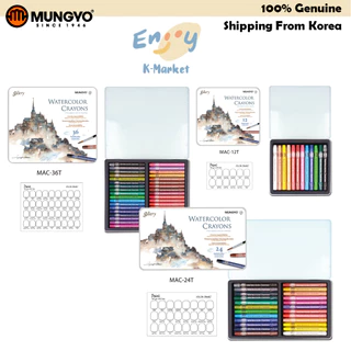 [Produto Oficial Da Mungyo] Galeria De Lápis De Aquarela Em Lata