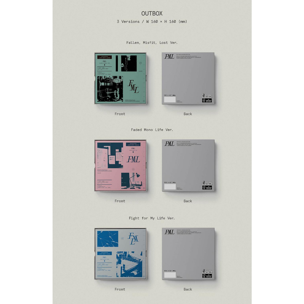 Seventeen 10th Mini Album - FML (Photobook Version) | Shopee Brasil
