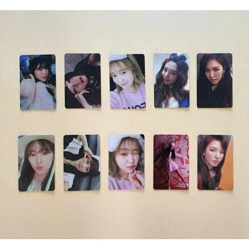 VELVET Vermelho 2o Álbum Reembalar O Perfeito Bad Boy Photocard