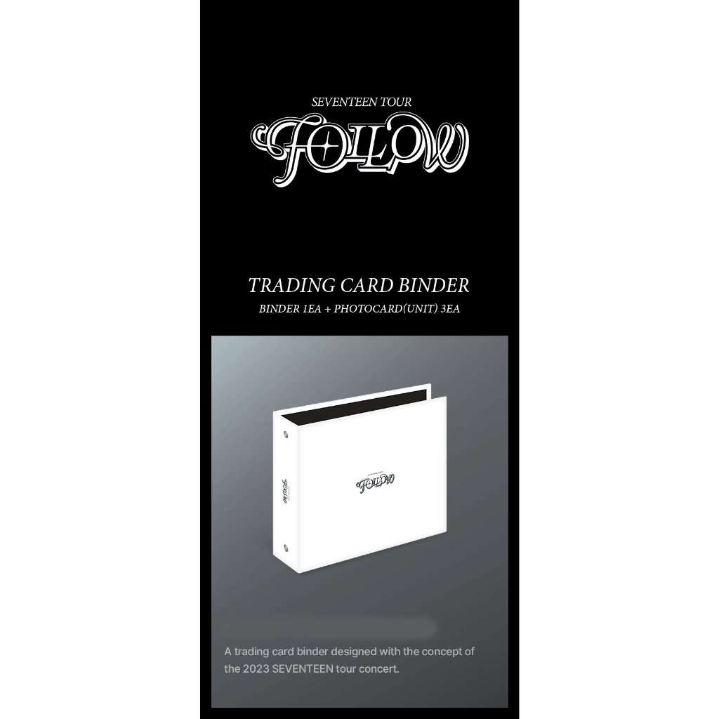 WEVERSE] SEVENTEEN - Tour Follow Merchandise (Trading Card