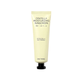 one thing sentella moisturizing sunscreen solar protector spf50+/ PA++++ 50ml em Oferta na Shopee