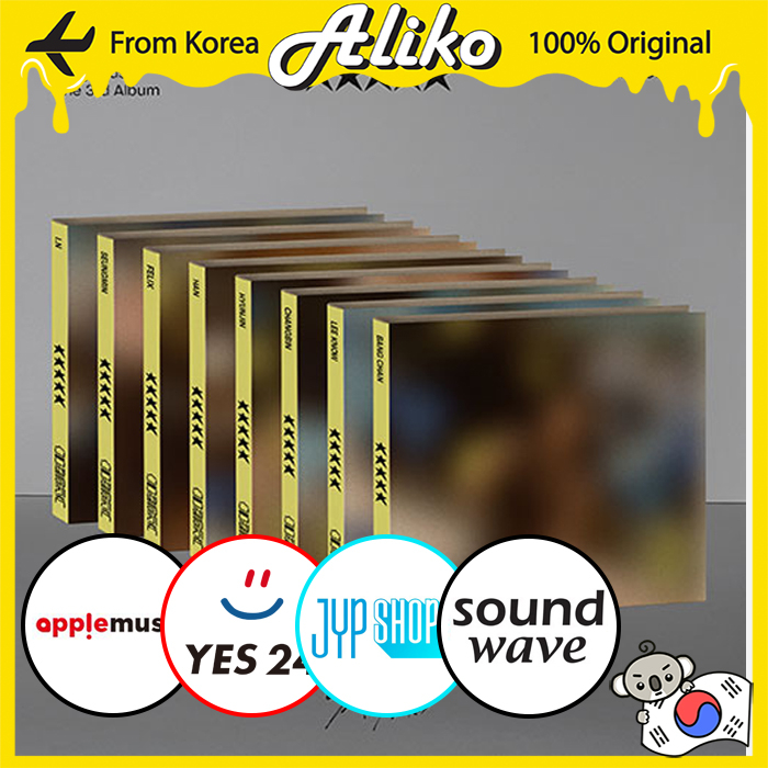 Stray Kids 3rd Album- (5-STAR) [DIGIPACK VER.] | Shopee Brasil