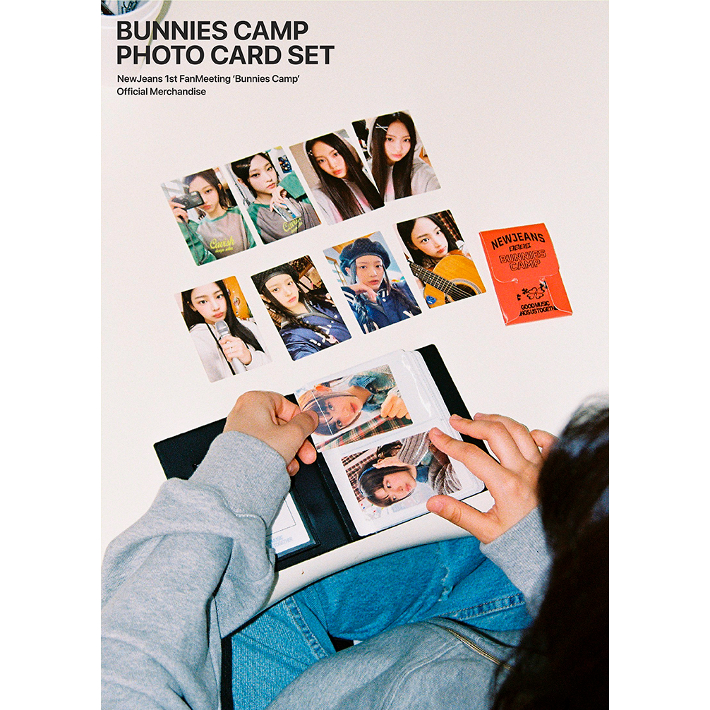 NewJeans BUNNIES CAMP - Photocard Set (Photo Card Set) | Shopee Brasil