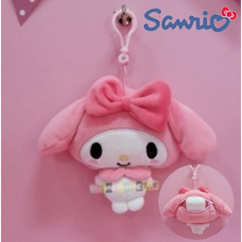 Sanrio Autêntico Grande Face 14cm Kuromi Canela Pompom Purin Hello