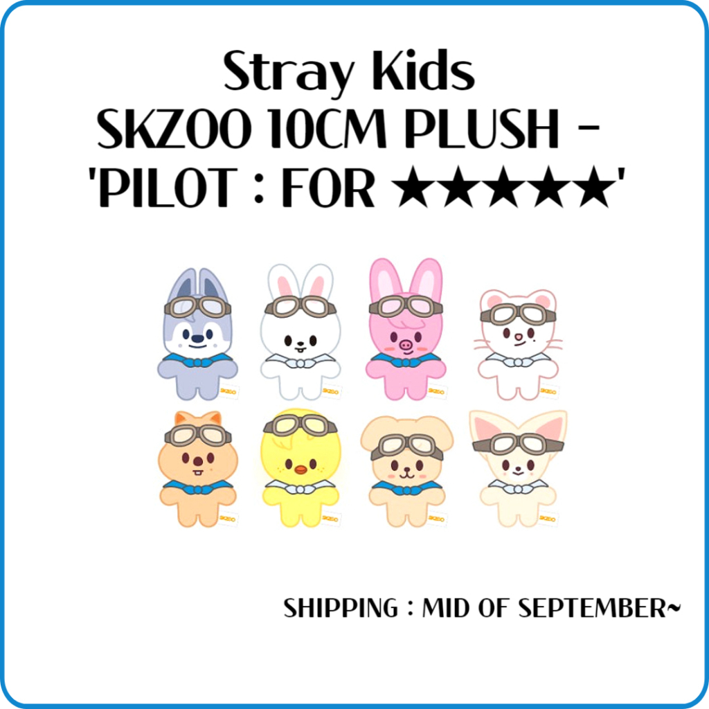 StrayKids SKZOO pilot まとめ売り StrayKids SKZOO pilot まとめ売り SKZOO 10CM PLUSH - 'PILOT : FOR