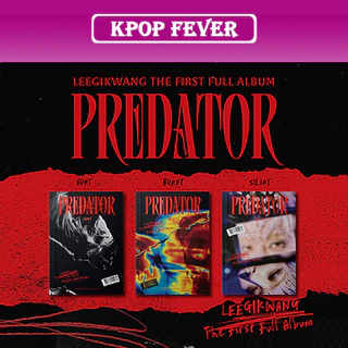 HIGHLIGHT LEE GIKWANG - [Predator] The 1st Full Album CD PHOTOBOOK PHOTOCARD SEALED PHOTOBOOK ver.