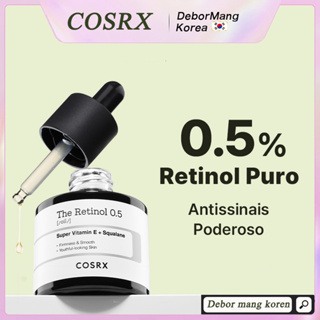COSRX O Óleo Retinol 0,5 (20ml) , 0,5 % Puro , Poderoso Anti-Idade , Para Veteranos