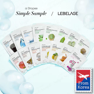 LEBELAGE in KOREA skin solution mask pack (5 sheet )