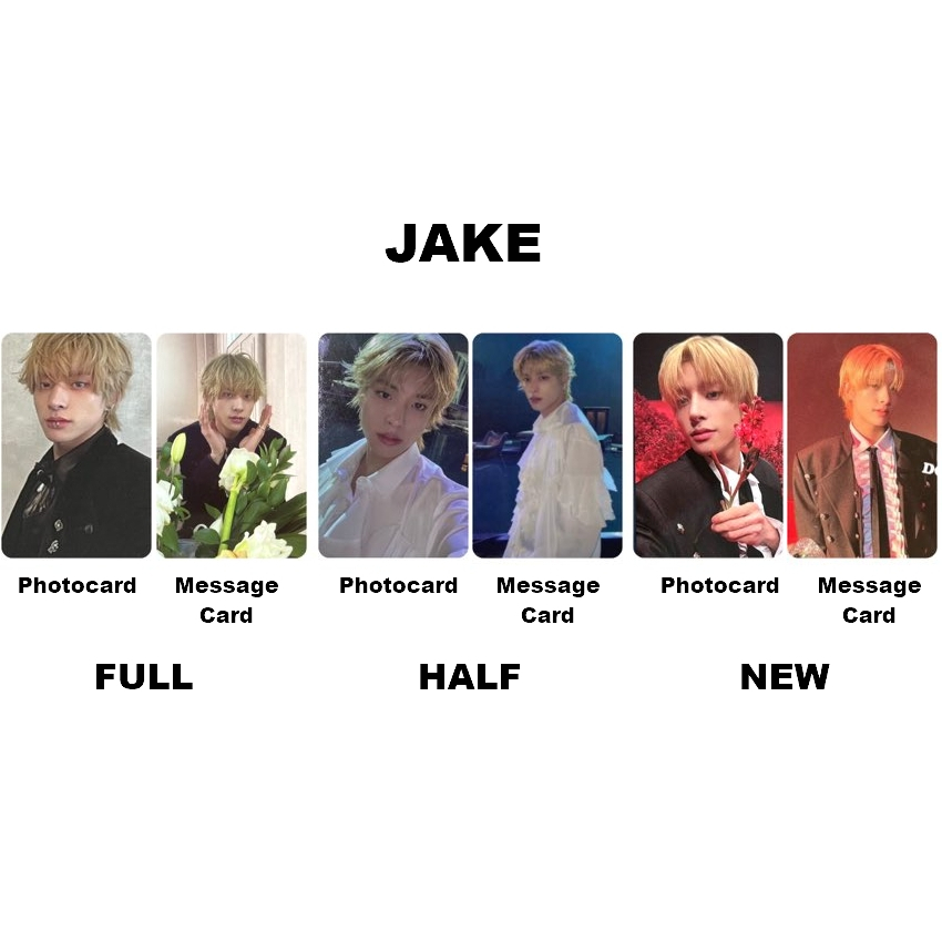 ENHYPEN DARK BLOOD Photobook Version Album Photocard | Shopee Brasil