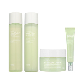 tenzero clear fit heartleaf skin care line(Toner 200ml /Emulsion 200ml/ Eye Serum 30ml/ Cream 50g)