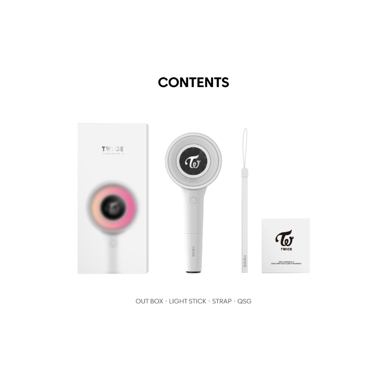 TWICE Official Light Stick Ver. 3 (Candybong Infinity) | Shopee Brasil