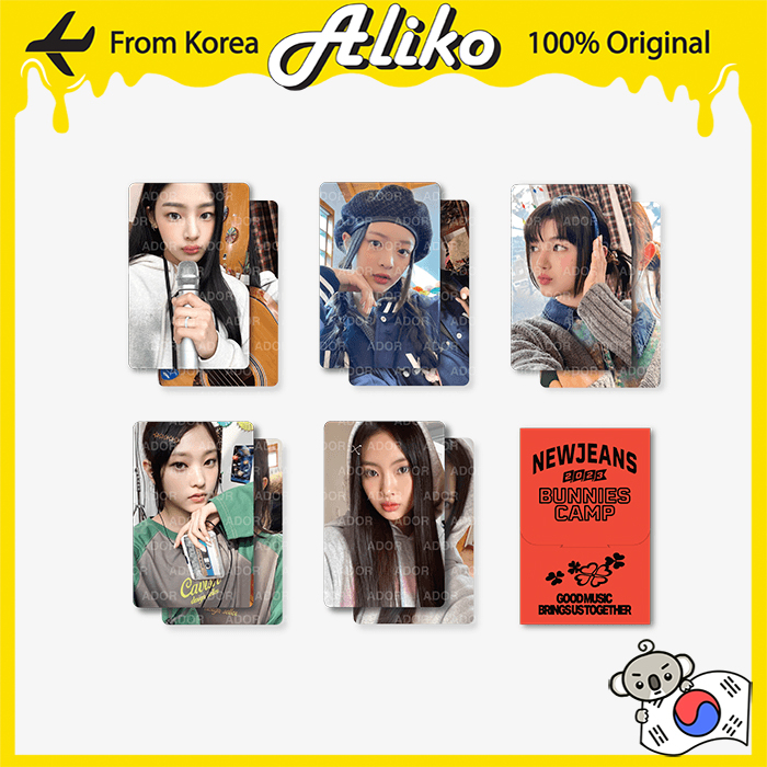 NewJeans BUNNIES CAMP - Photocard Set (Photo Card Set) | Shopee Brasil