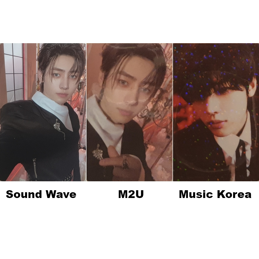 ENHYPEN DARK BLOOD Lucky Draw 2 - Sound Wave, M2U, Music Korea