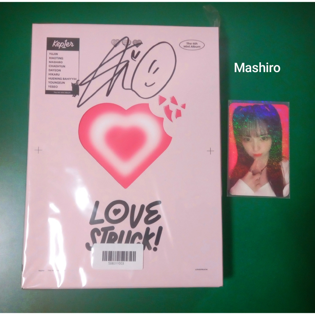 Kep1er LOVE STRUCK! サイン入り sg-11134207-7qvfj-lj30n9s5ewu913